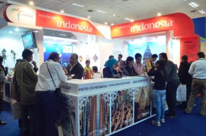 Tourism Indonesia among the popular stalls at SATTE 2012