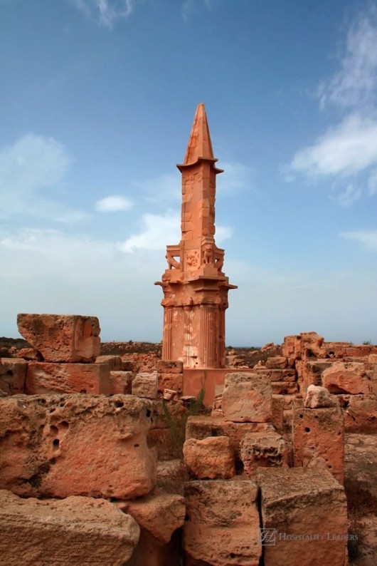 The ancient city of Sabratha, Libya