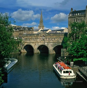 Hospitality News: Bath, View of the Pulteney Bridge, River Avon, England, UNESCO World Heritage Site