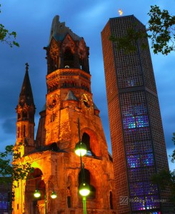 Kaiser Wilhem Church in Berlin One of the main tourist attractions