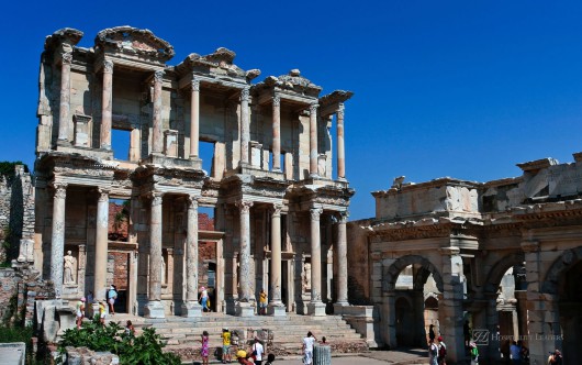 Celsus Library in Ephesus, Turkey