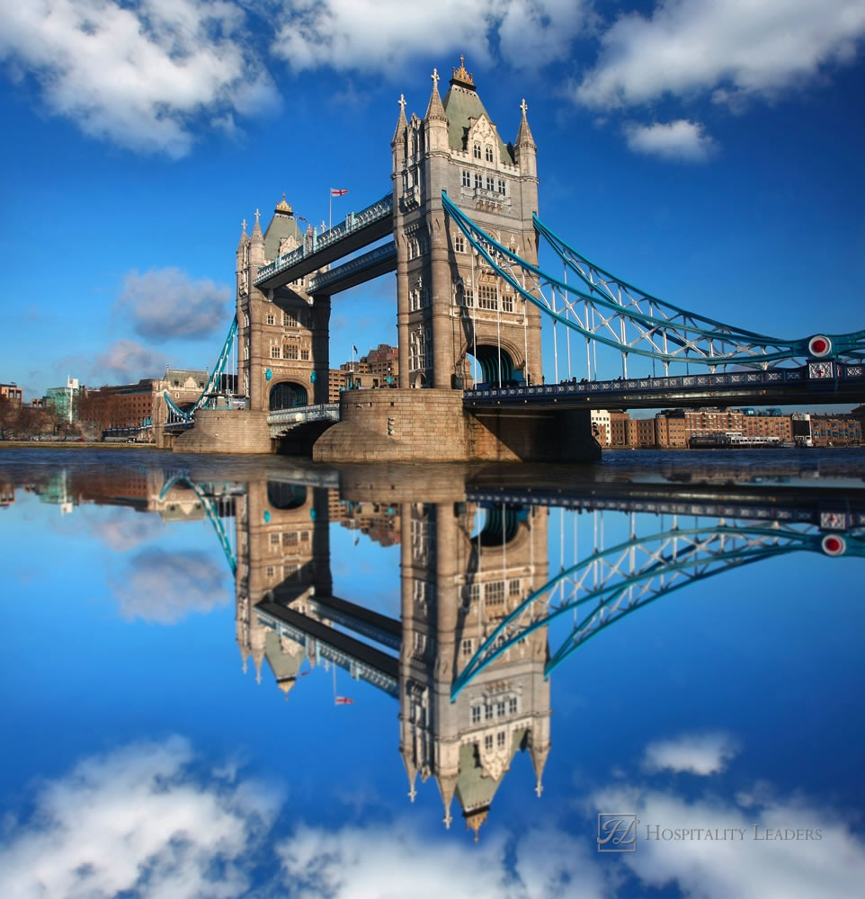 Famous Tower Bridge, London, UK