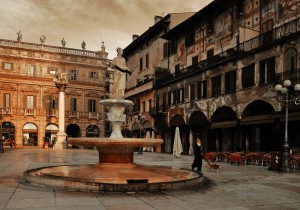 Hospitality News: Square in Verona. Italy