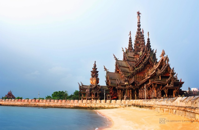 Sanctuary of Truth in Pattaya, Thailand