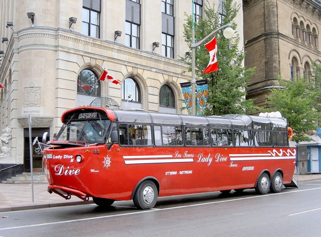 "Lady Dive" in Ottawa Photo: Bildpixel  / pixelio.de