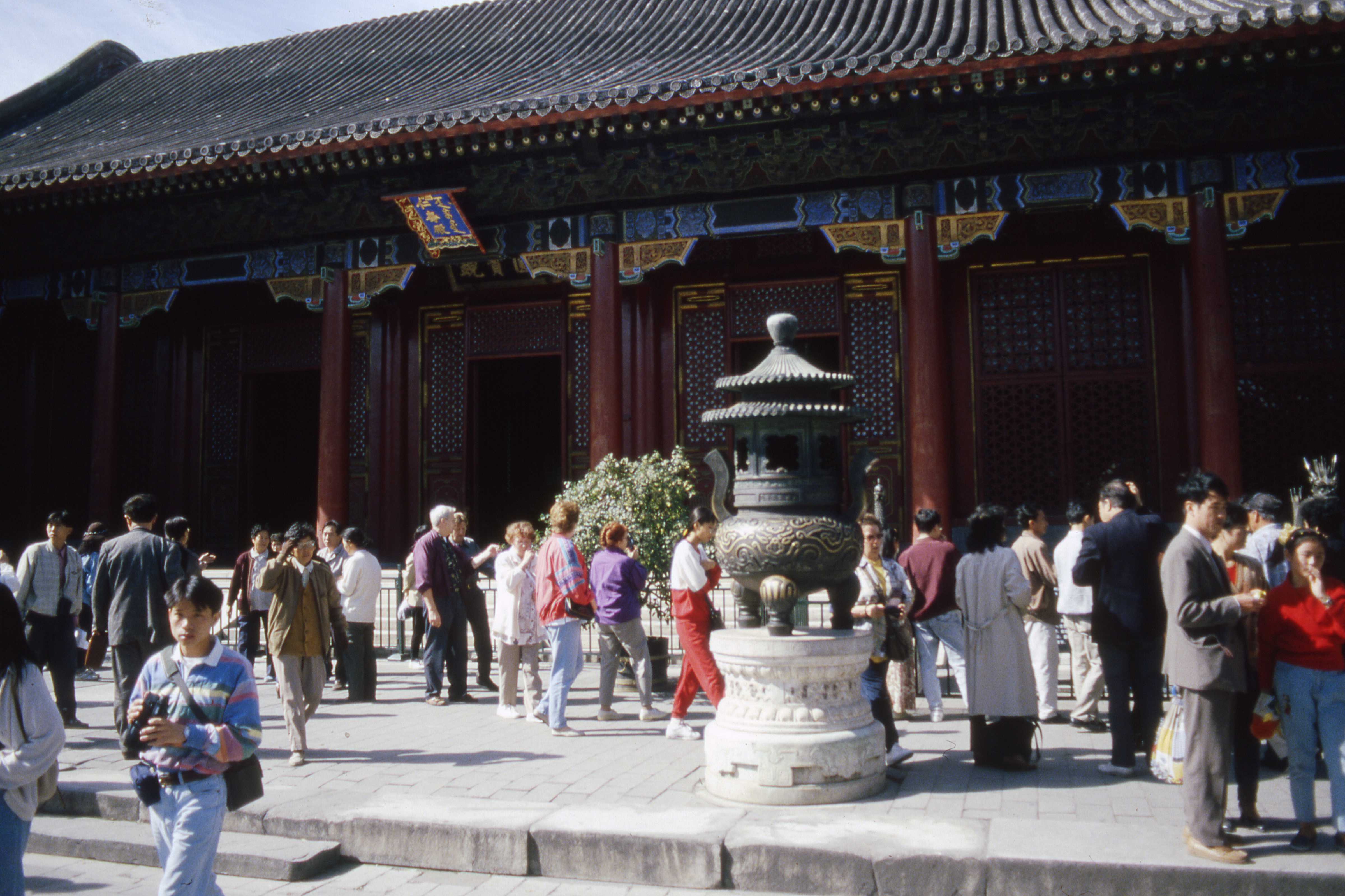 Chinese Tourists Beijing Photo: Oliver Brunner  / pixelio.de