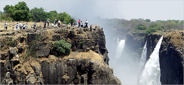 Victoria falls Photo: New York Times