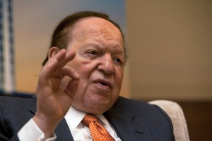 Sheldon Adelson, chairman and chief executive officer of Las Vegas Sands Corp. Photographer- Daniel J. Groshong:Bloomberg 