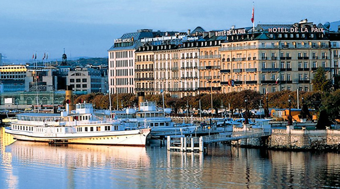 Hotel de la Paix in Geneva