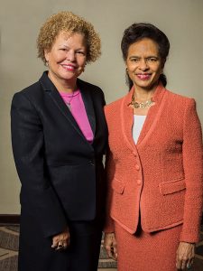 Debra L. Lee and Mary K. Bush